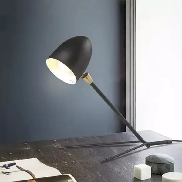 Solavo Tripod Table Lamp - Modern Minimalist Metal Design for Desk