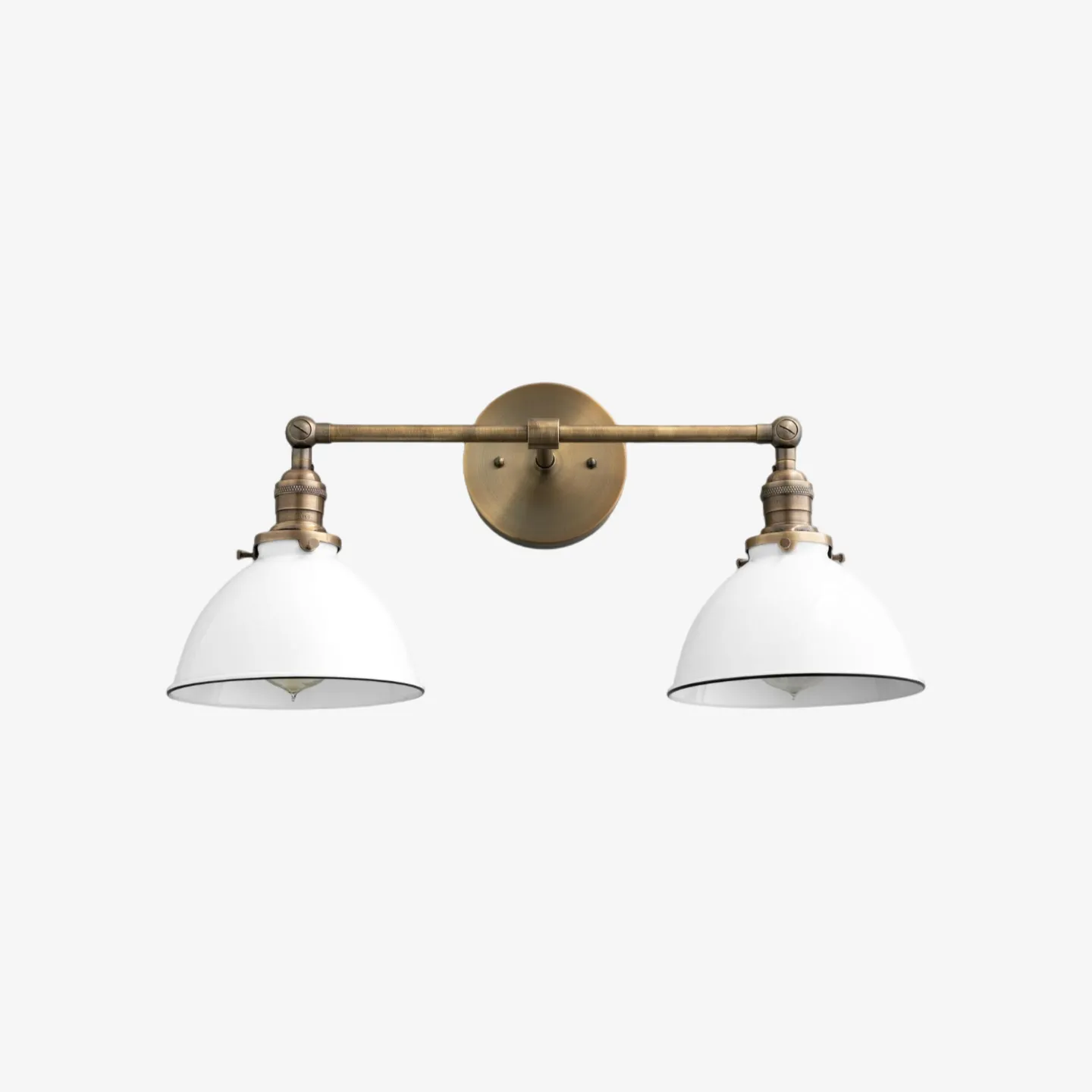 Conique Metal Industrial Vanity Light - Modern Bathroom Lighting Fixture T335