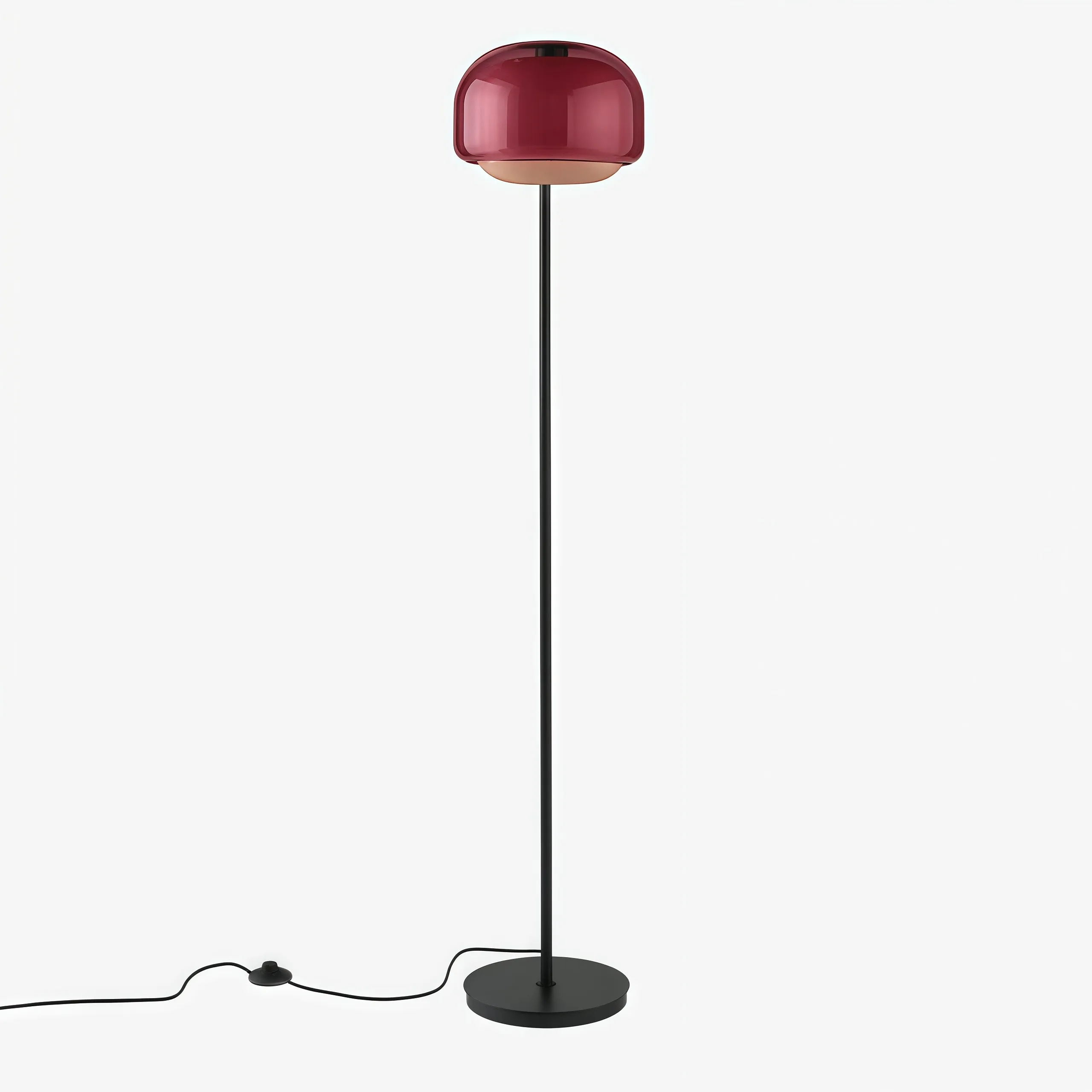 Clinco Vibrant Colored Glass Floor Lamp ‑ Modern Decorative Lighting T417
