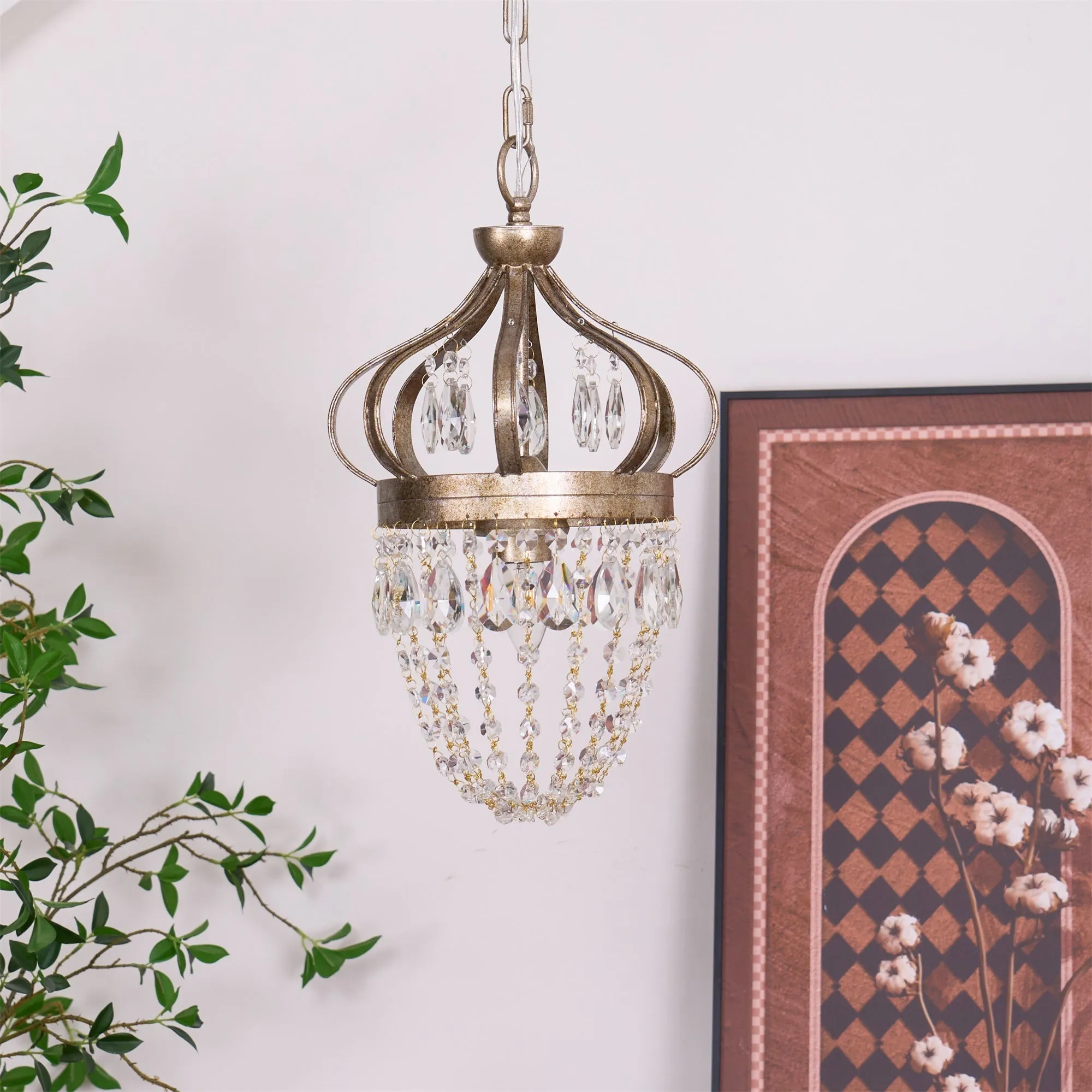 Abella Tear Drop Chandelier T1741