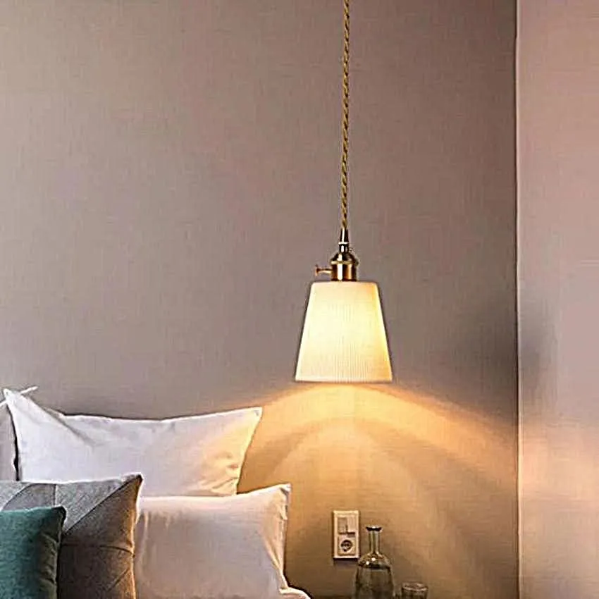Ceramic Brass Pendant Series