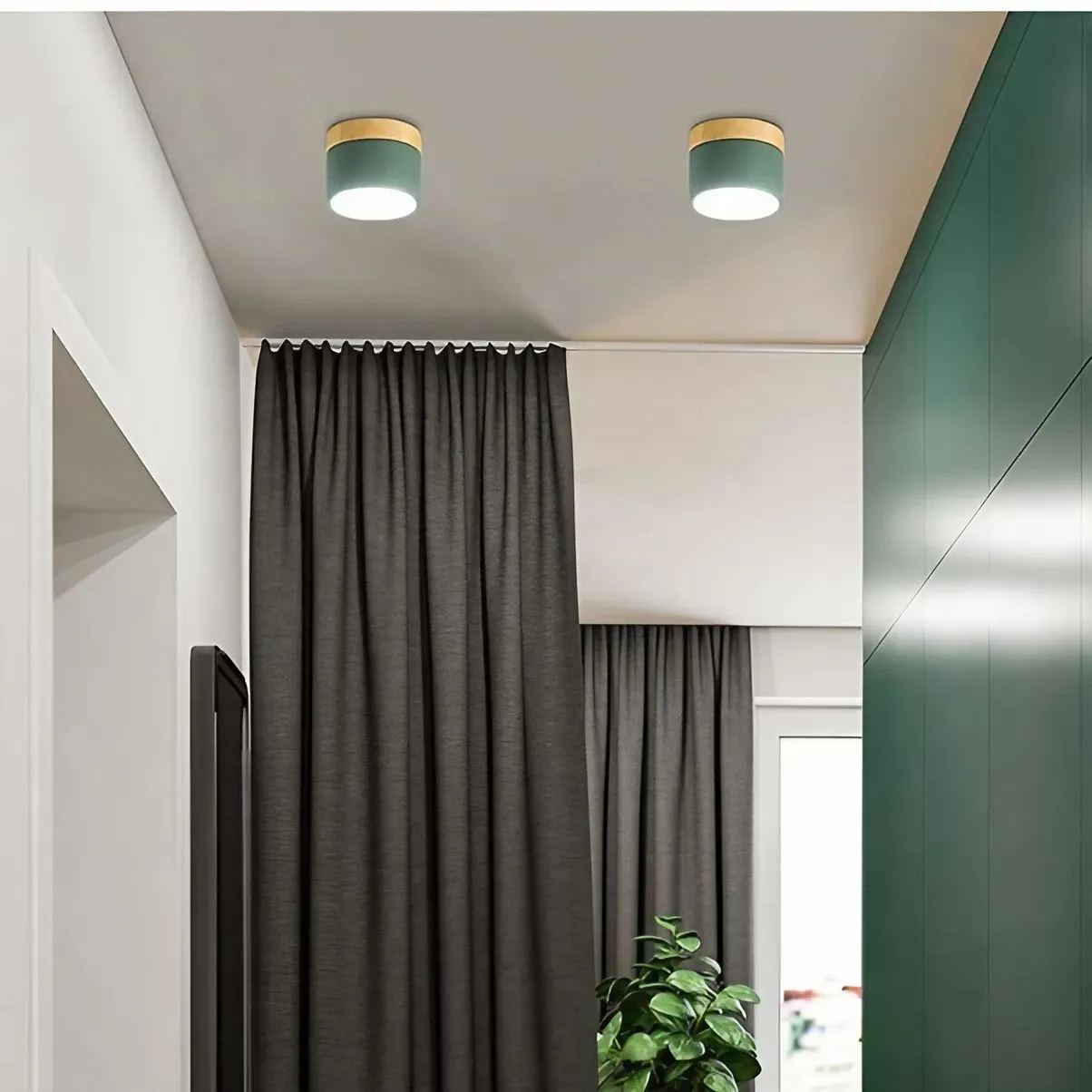 Nordic Cylindrical LED Ceiling Light S43