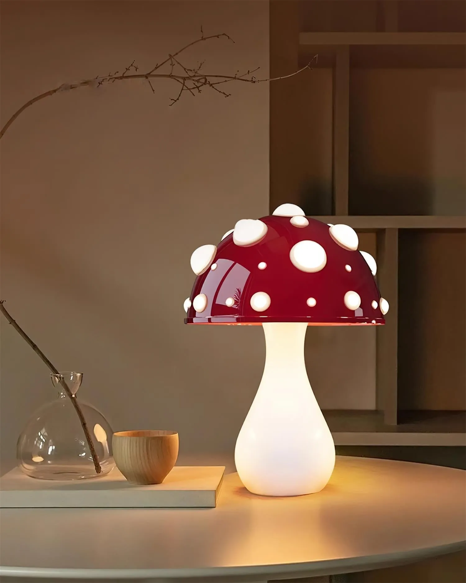 Poisonous Mushrooms Table Lamp M114