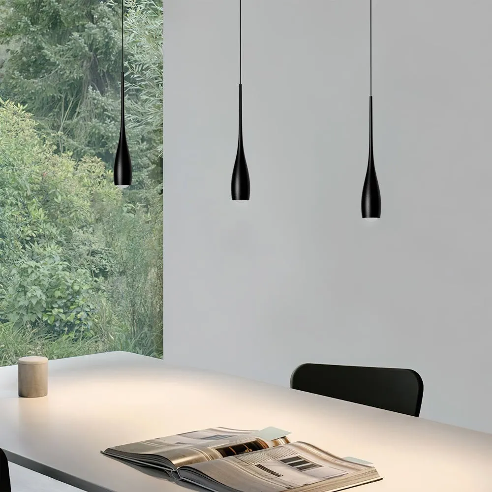 Minimalist Water Drop Pendant Light S75