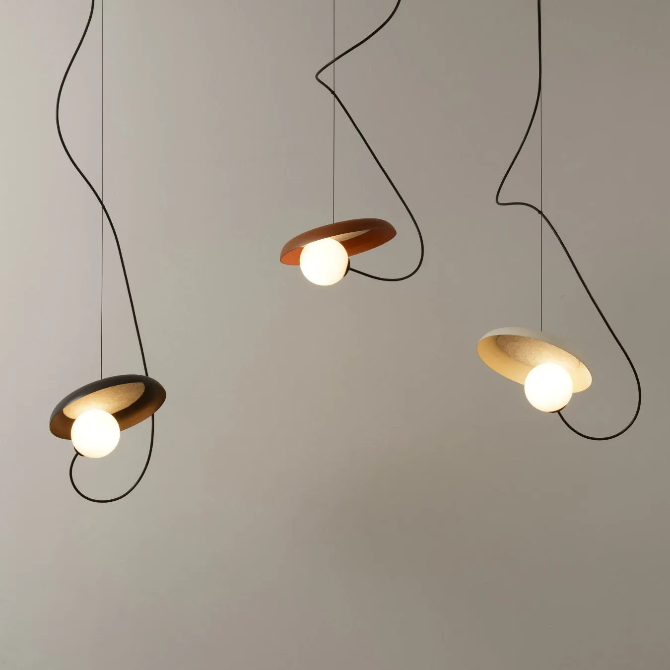 Acoustic Disc Pendant Lamp T1672
