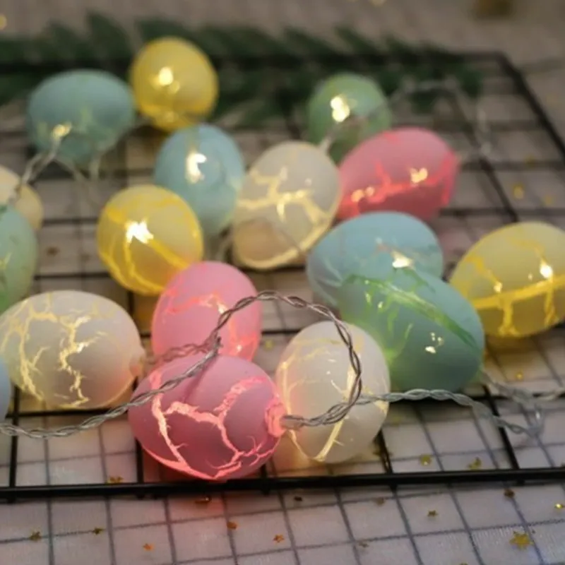 Cracked Egg LED String Light
