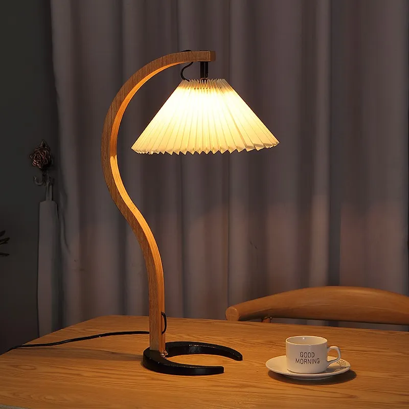 Vintage Corrugated Table Light