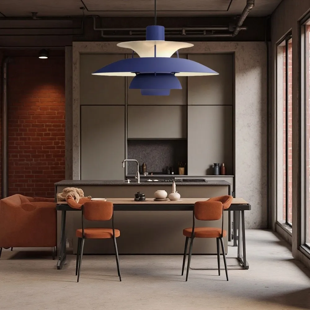 Danish Multi-layer Metal Pendant Light S107