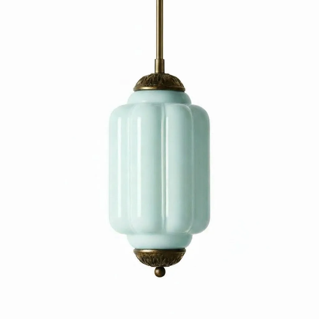 Eloise Elegant Glass Hanging Lamp - Retro Style for Breakfast Nooks T289