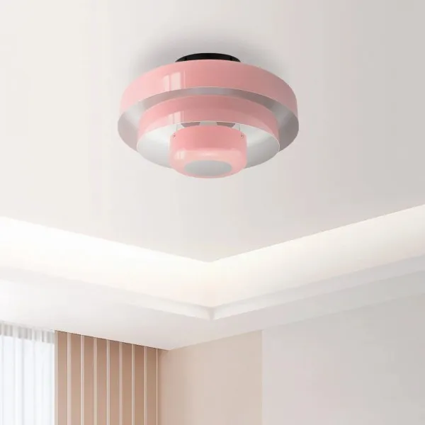 Veleora Triple Layer Disc Ceiling Light - Bauhaus Colorful Design S361
