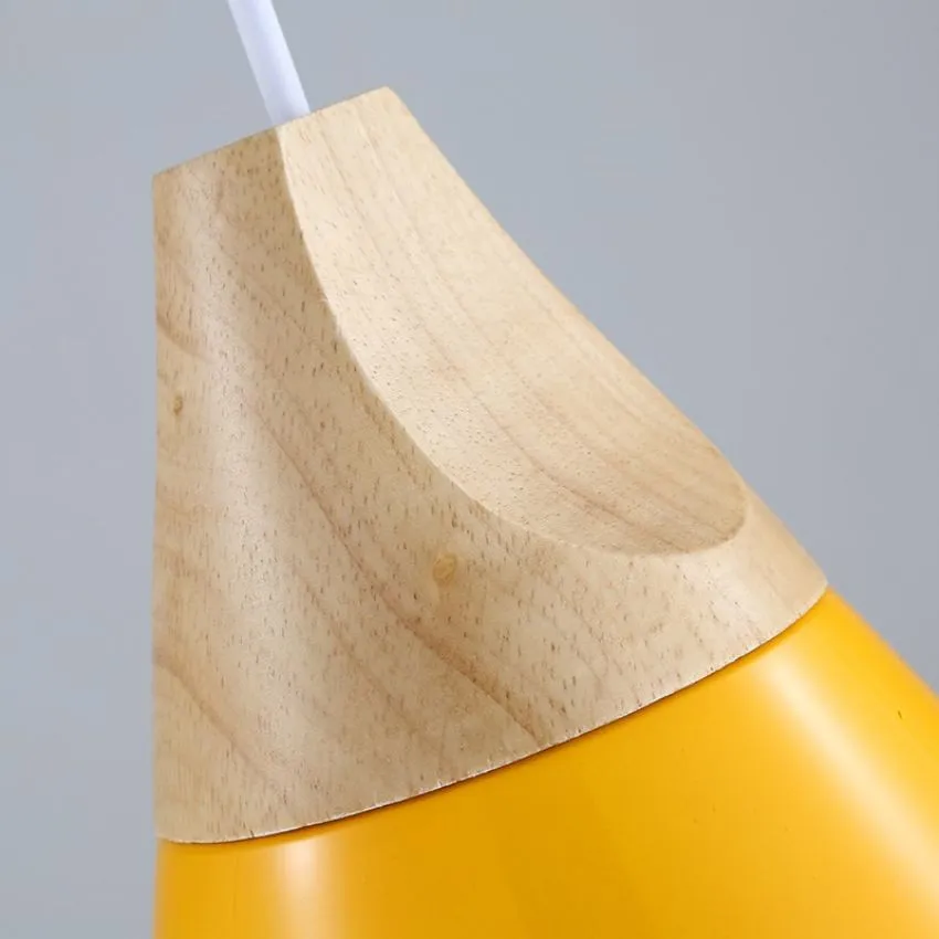 Connell Coned Woody Pendant Lamp
