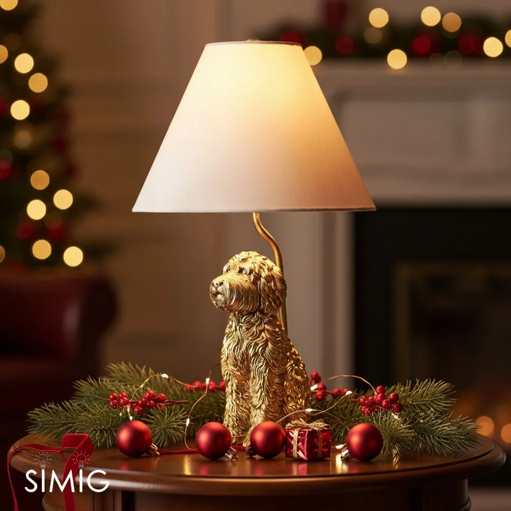 Pawdia Decorative Table Lamp – Cute Animal Design for Bedroom T195