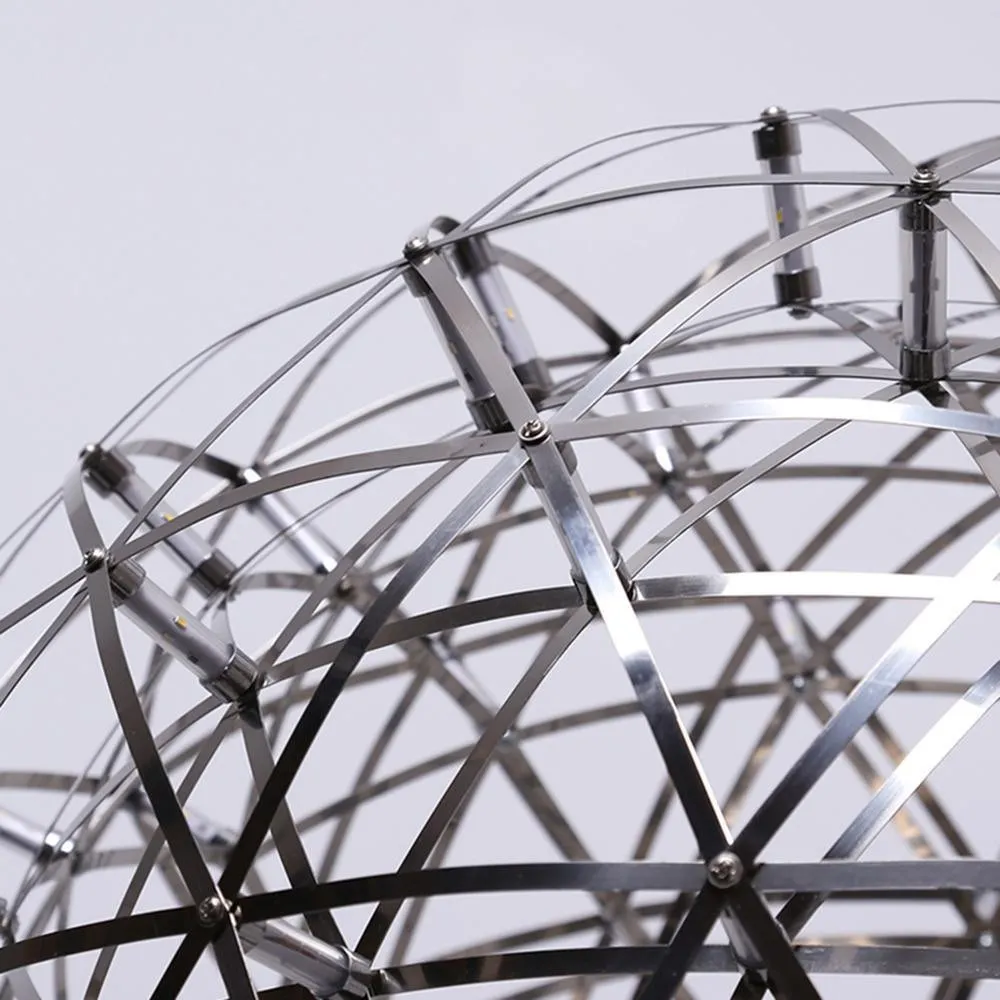 Silver Spark Ball Pendant Light T204