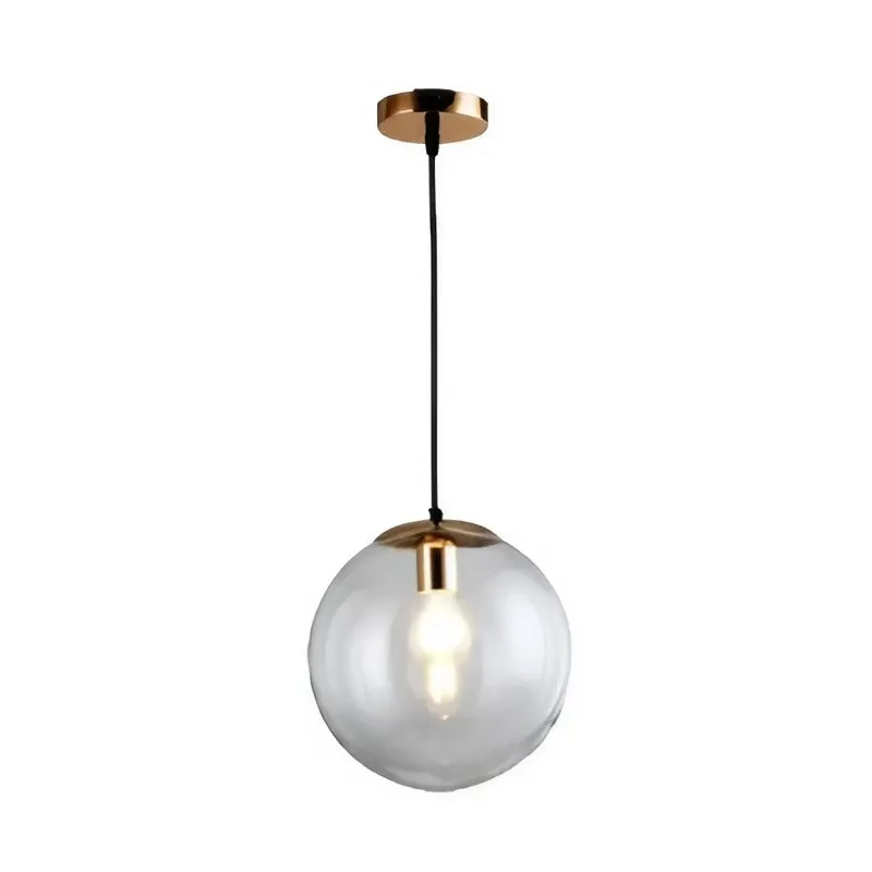 Glass Ball Pendant Light