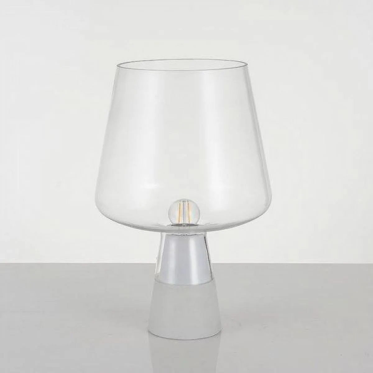 Glass Table Lamp - Glass Dome Nordic Design for Bedroom