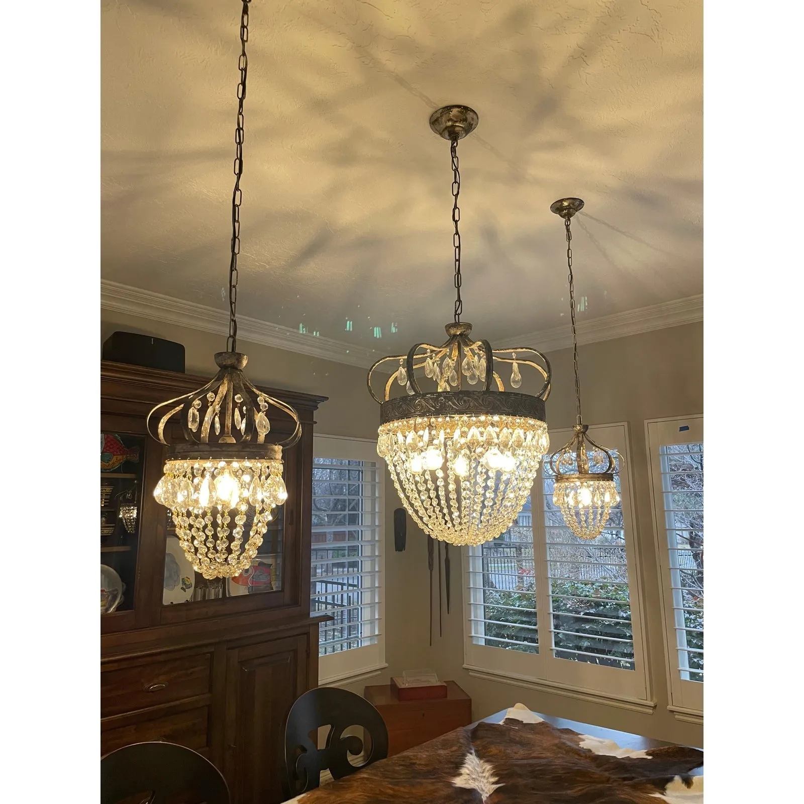Abella Tear Drop Chandelier T1741