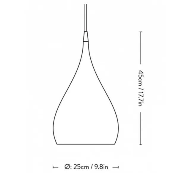 Spinning BH2 Pendant Light