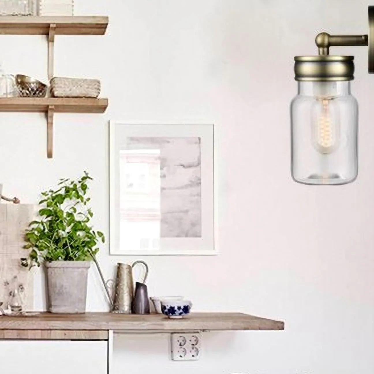 MASON Glass Wall Lamp