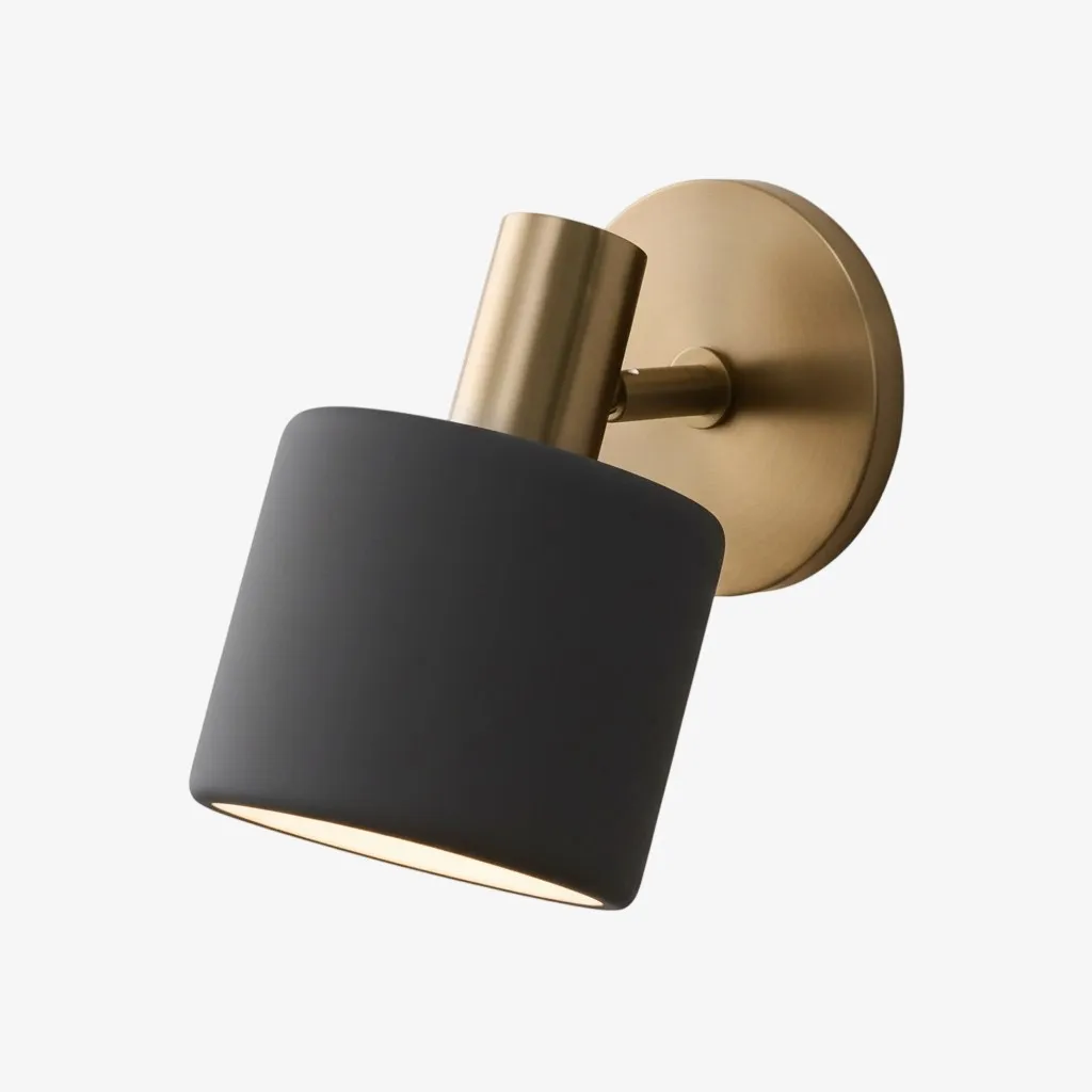Cerova Anders Ivory Porcelain Wall Sconce – Organic Design for Living Room & Bedroom T015