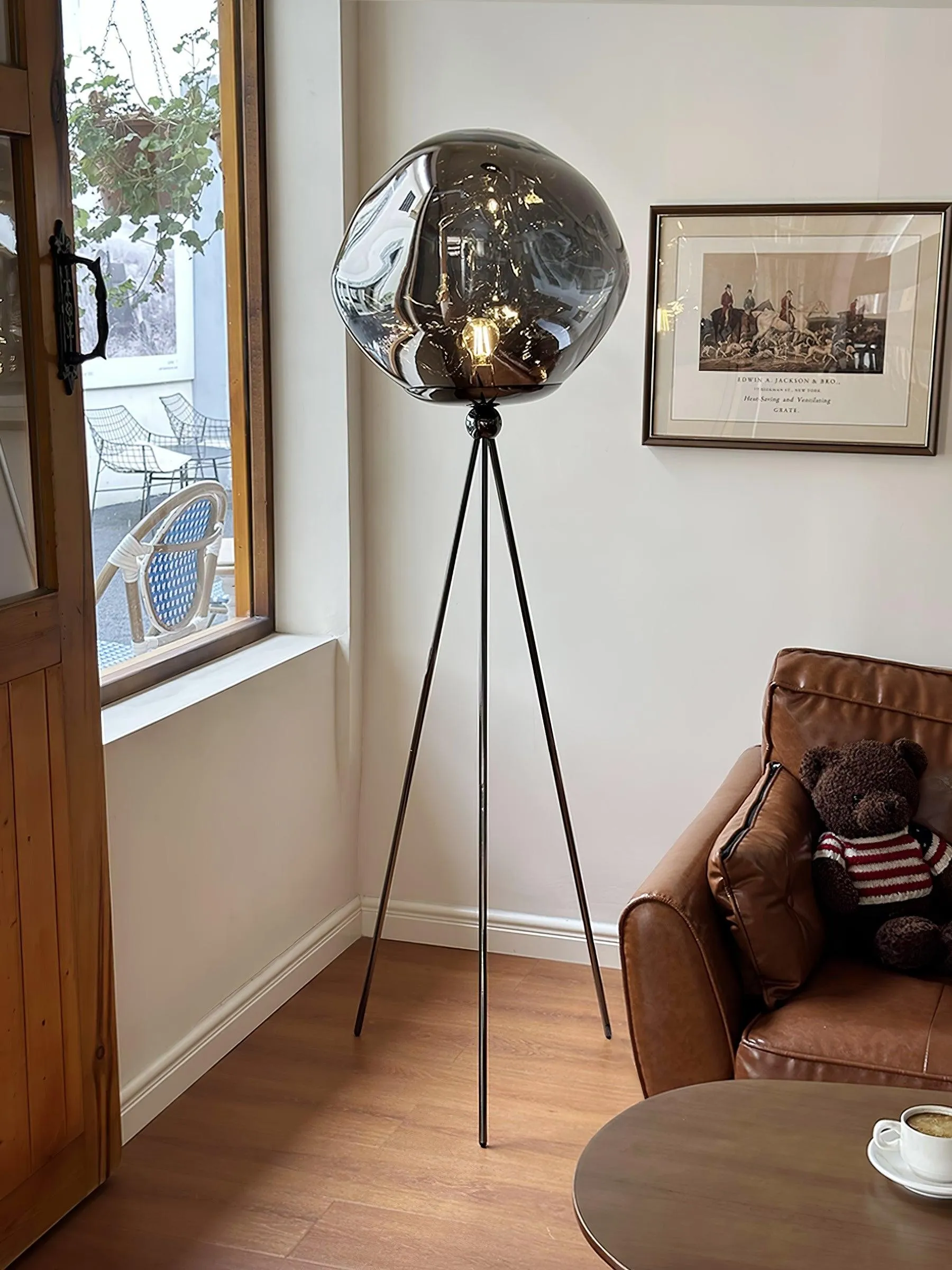 Tripod Irregular Lava Floor Lamp M216