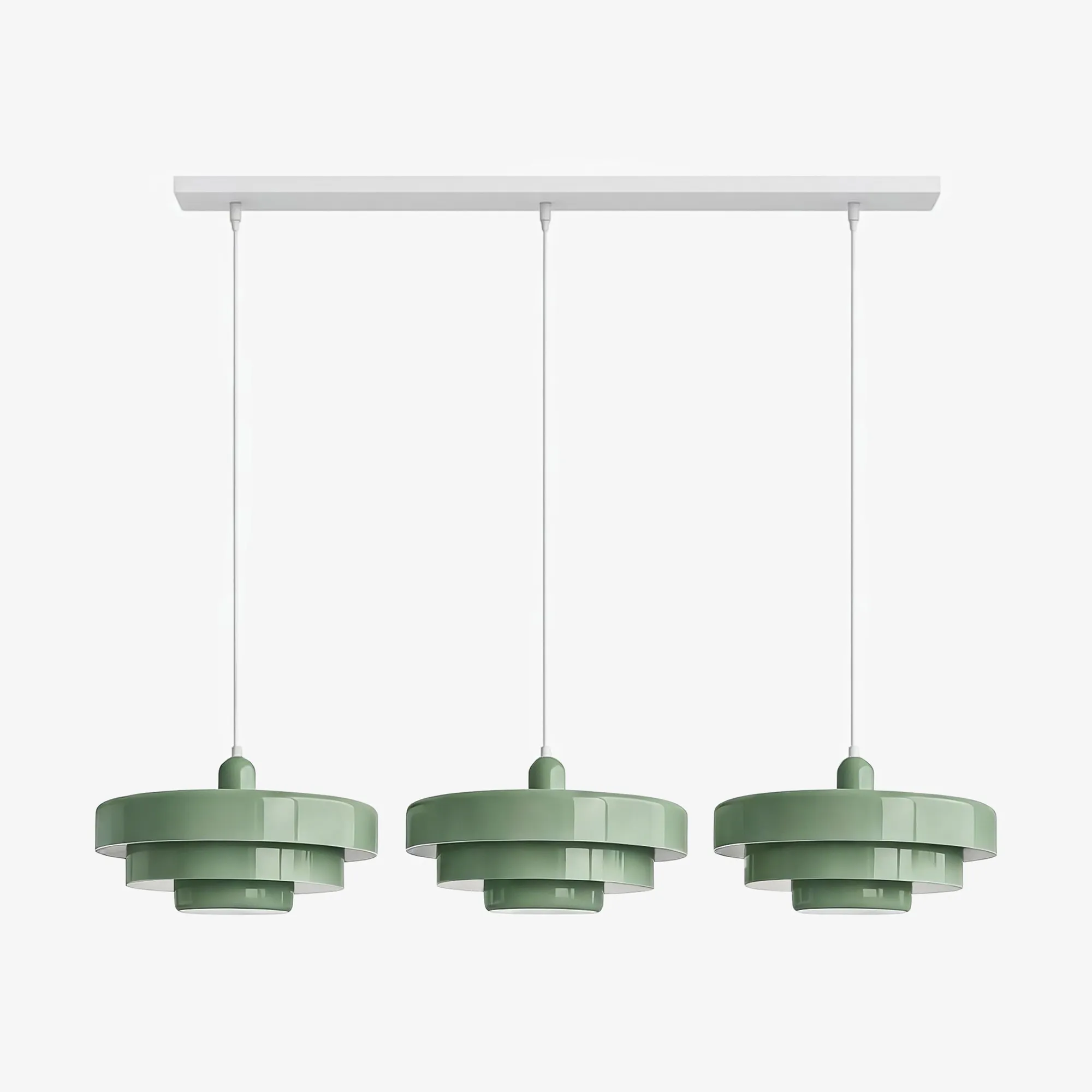 Triple Layer Disc Macaron Cake Pendant Lamp S103