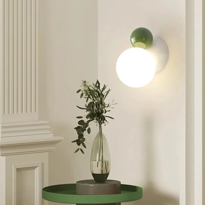 Macaron Globe Metal Wall Light Ceiling Light M124