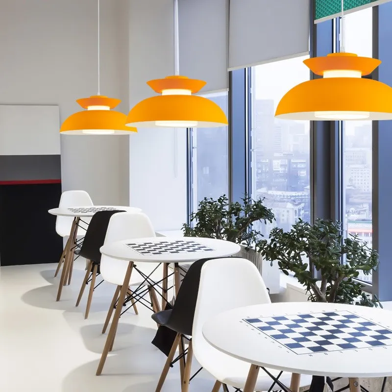 Nordic Macaron Flying Saucer Pendant Lamp S48