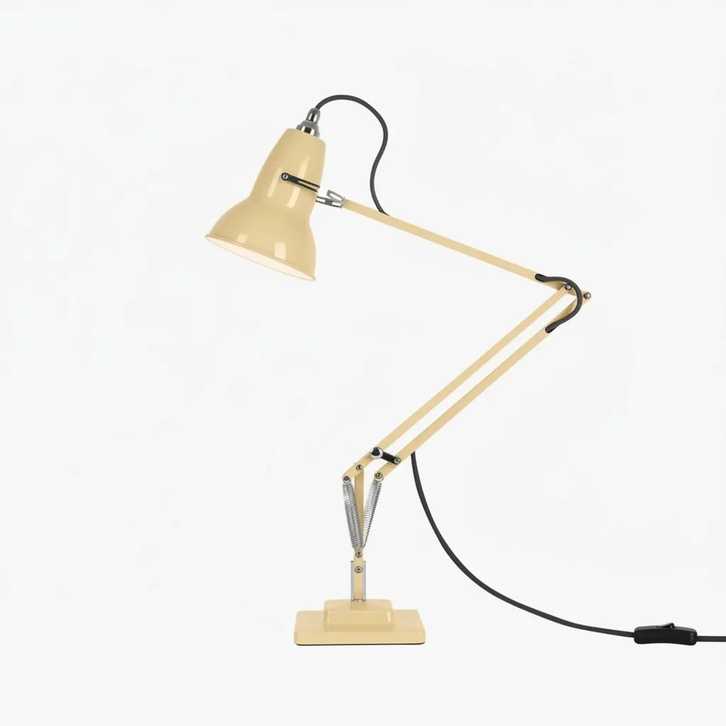 Modryx Adjustable Desk Lamp - Vintage Industrial Metal for Office T555