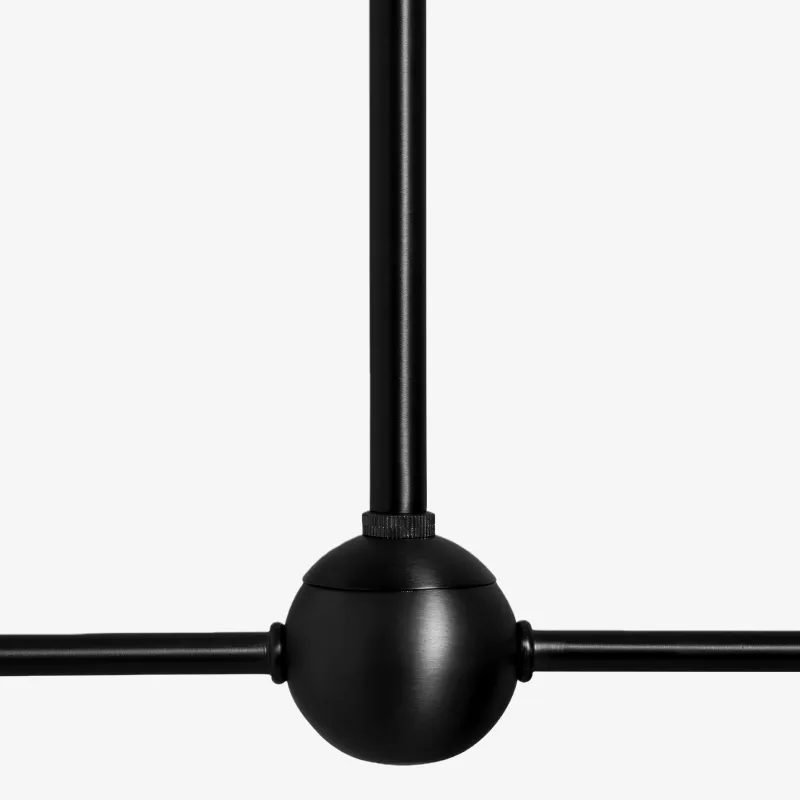 Ruffmeto Ruffled Shade Metal Frame Chandelier for Dining, Entry and Living Room T690