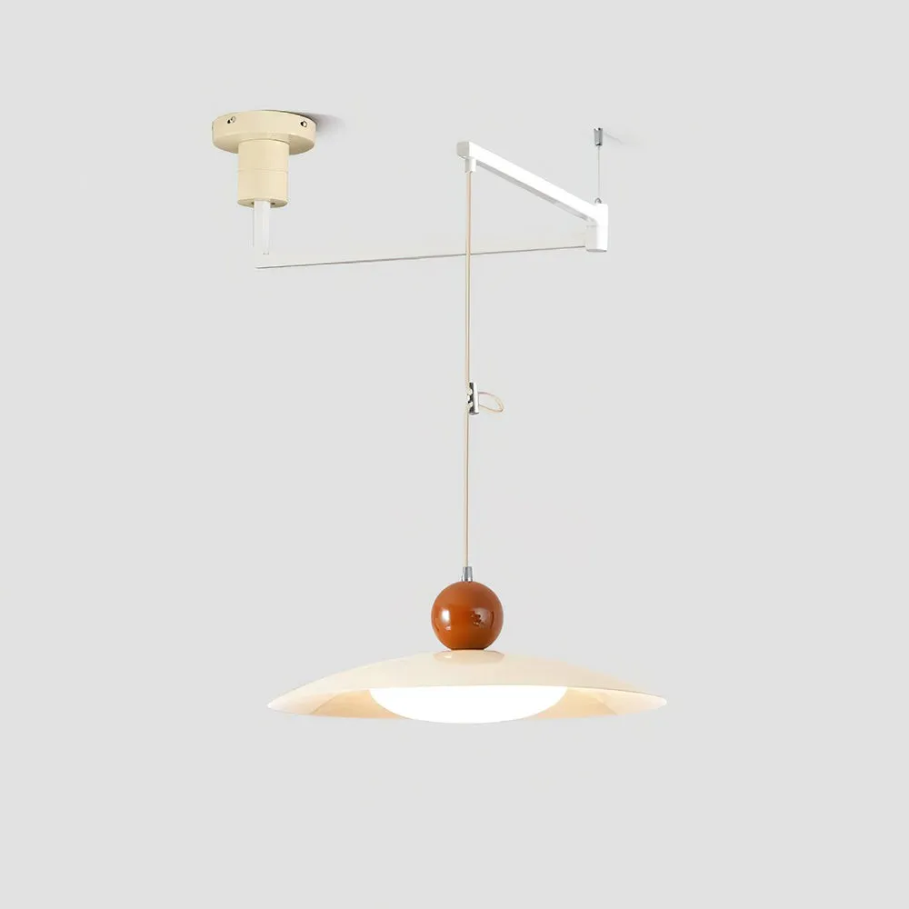 Nordic Flying Saucer Swing Arm Movable Pendant Light M111