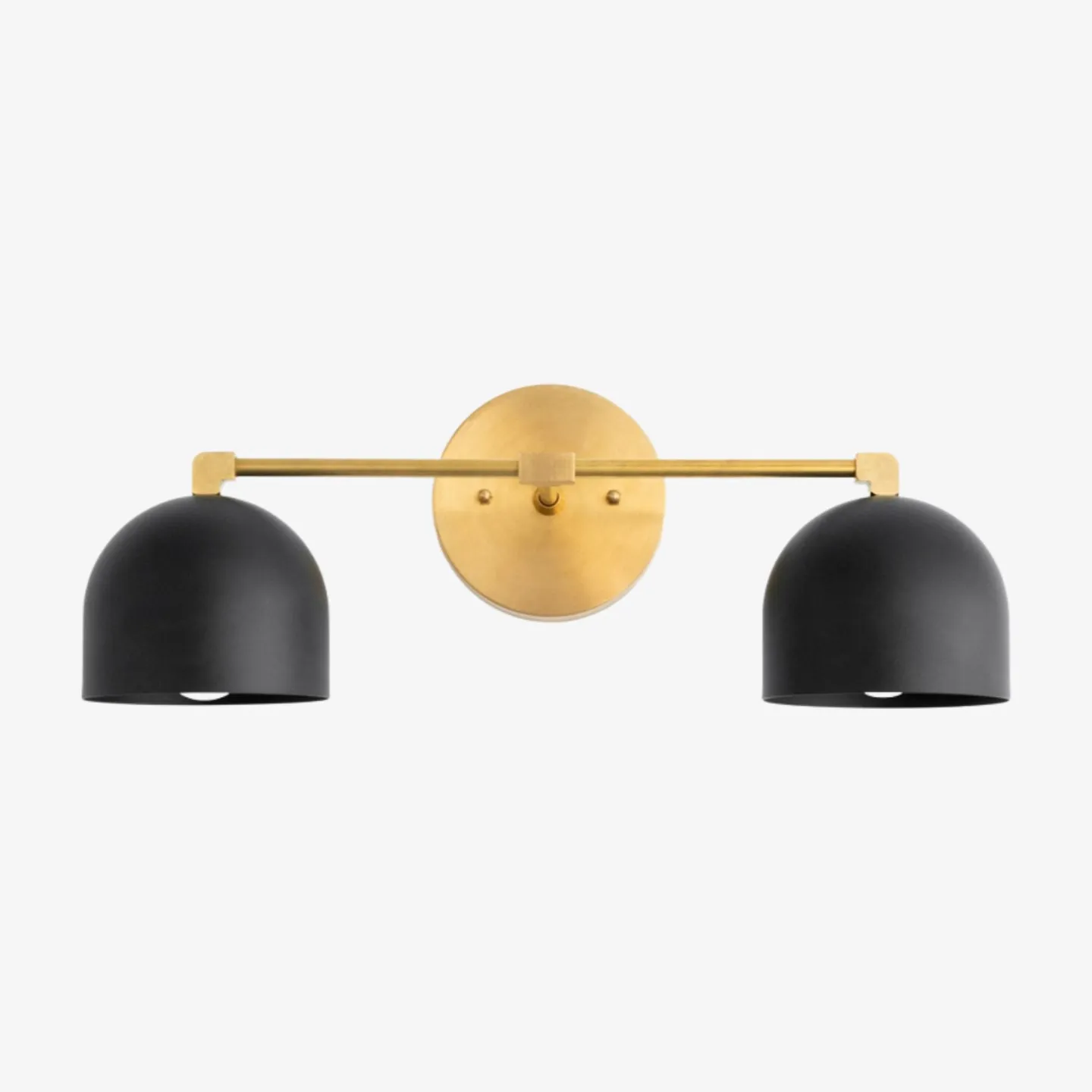 Metio Dome Mid-Century Deep Ball Vanity Lamp - Brass Wall Sconce T412