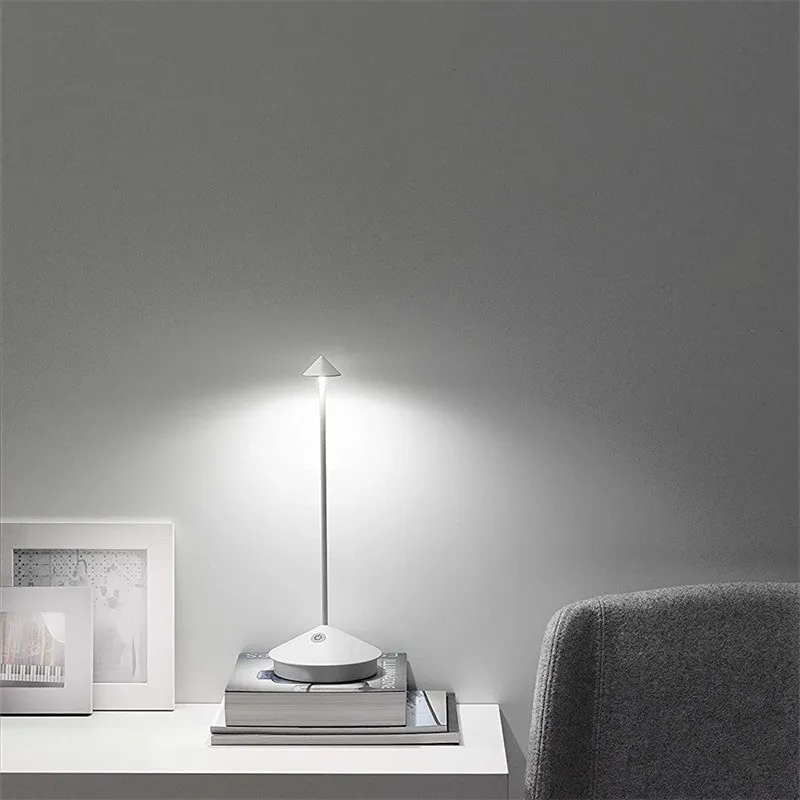 Glimma Rechargeable LED Table Lamp - Modern Portable Lamp for Living Room