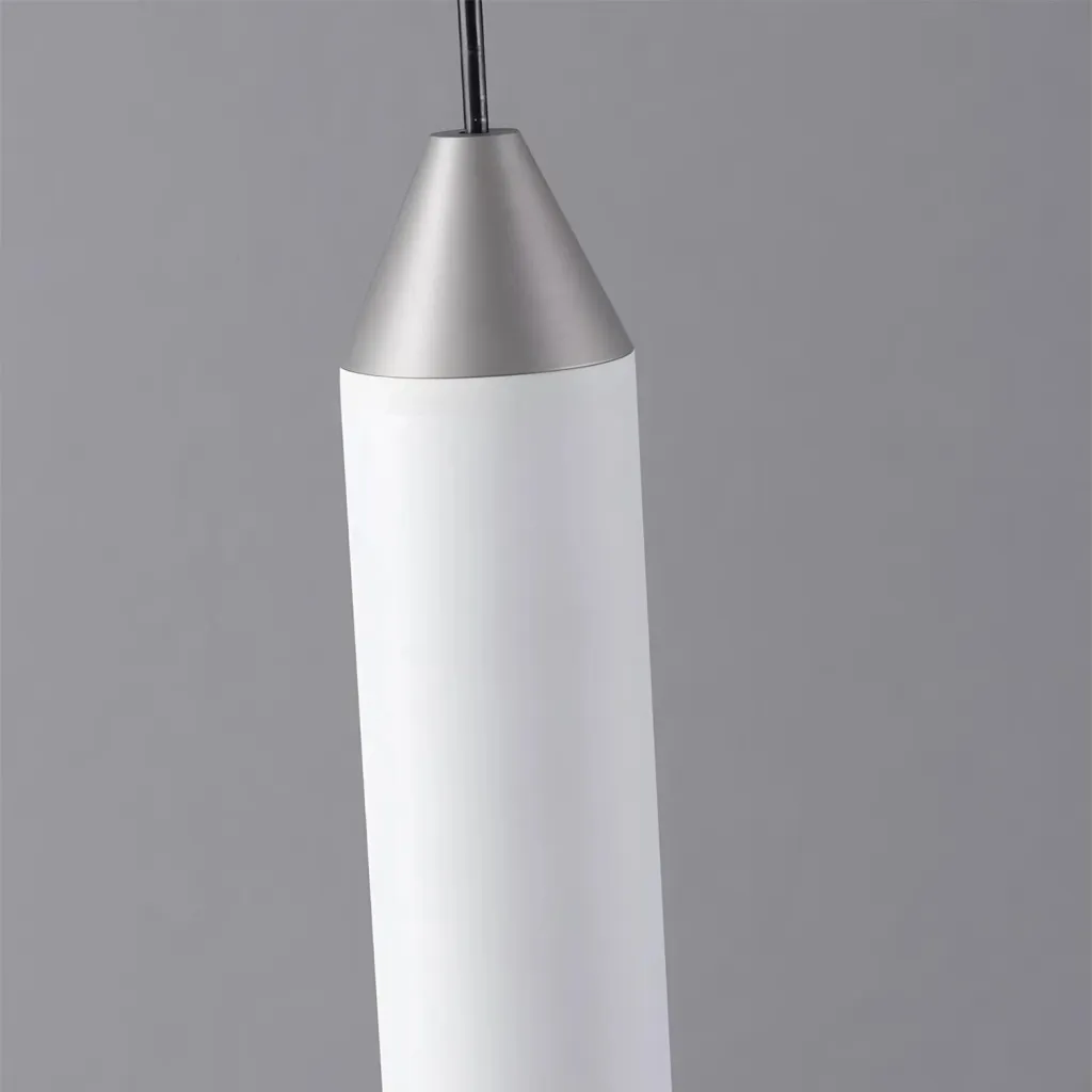 Vertara Minimal Cone Pendant Light – Sleek Architectural Hanging Lamp for Dining and Kitchen T1206