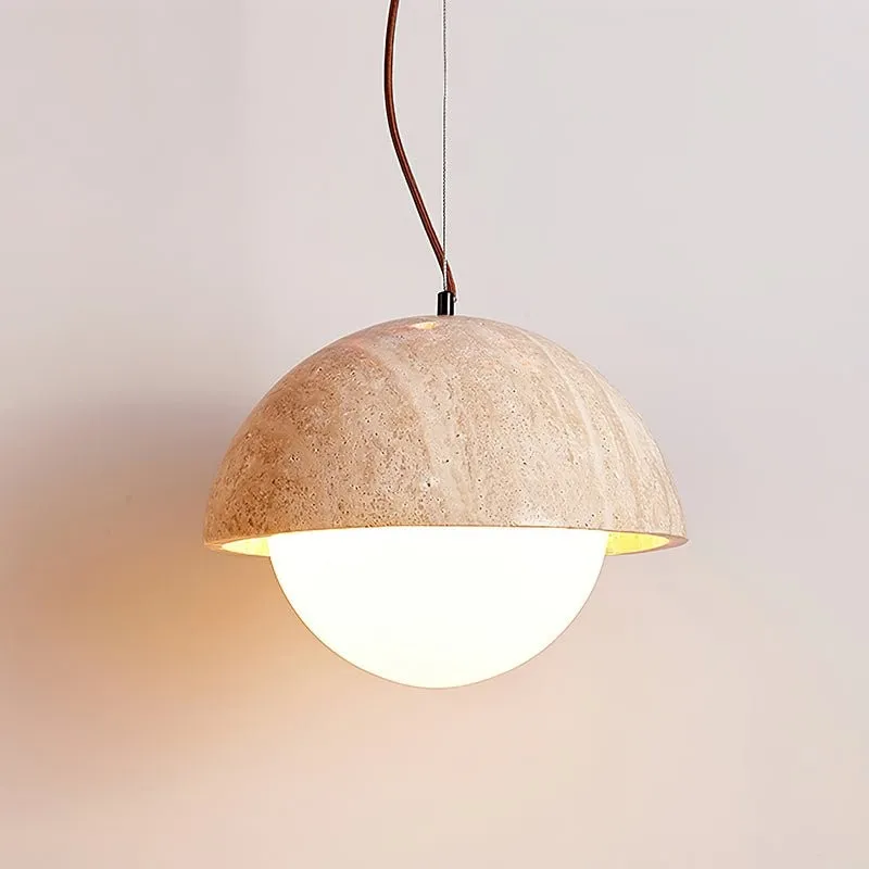 Split Sphere Pendant Light Sculptural Modern - Dining Room Lighting M560