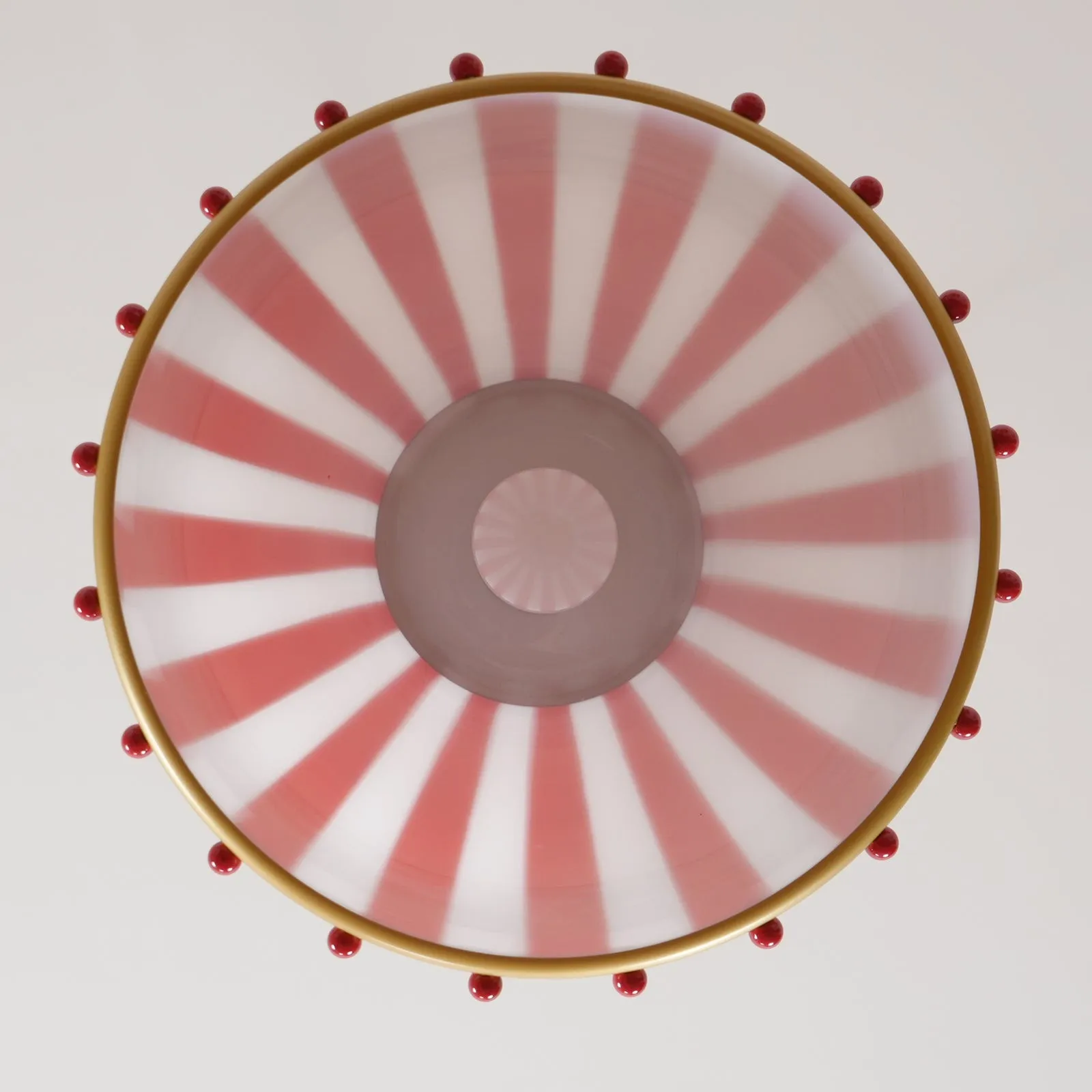 Festilo Circus Striped Glass Pendant for Dining & Living Spaces M66