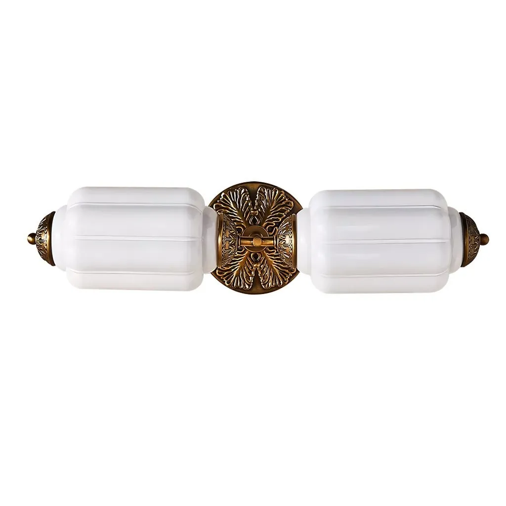 Eloise Elegant Glass Wall Sconce - Vintage Lighting for Bedroom T290