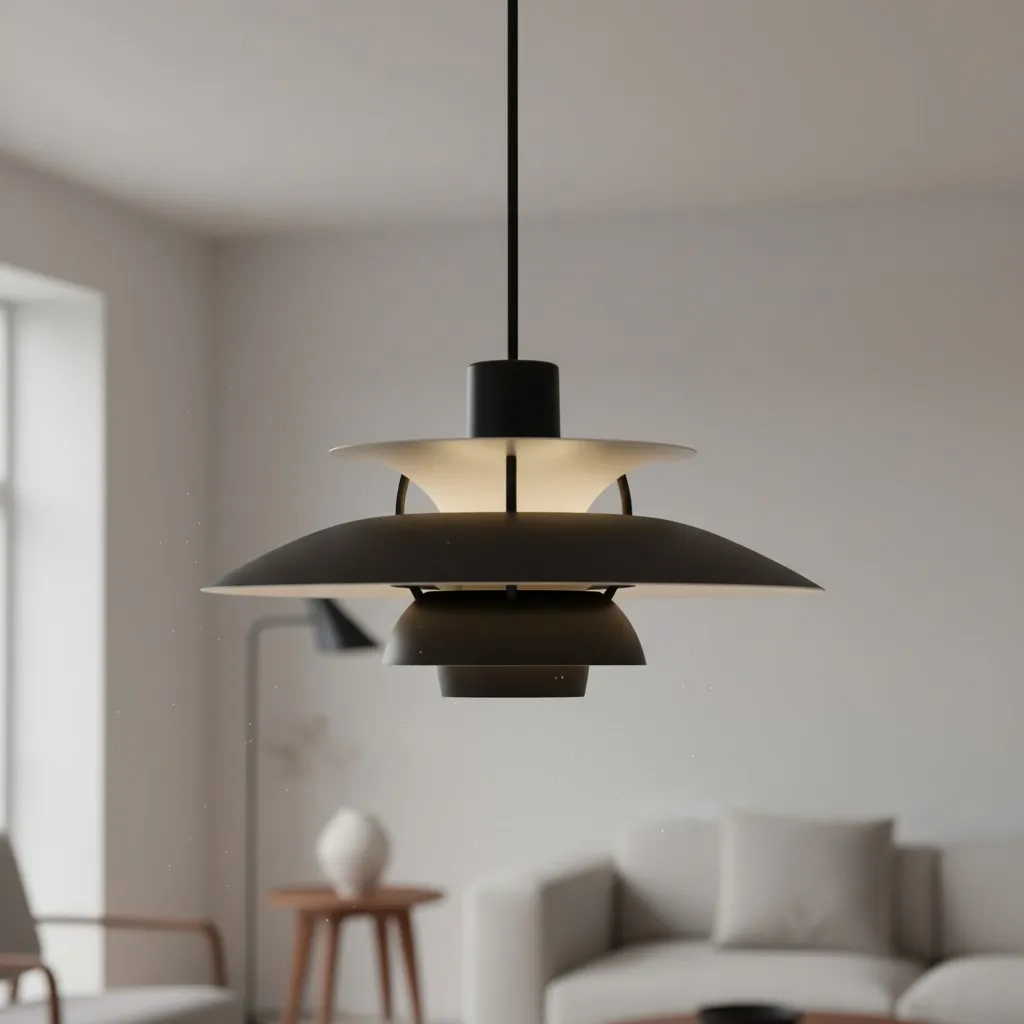 Danish Multi-layer Metal Pendant Light S107