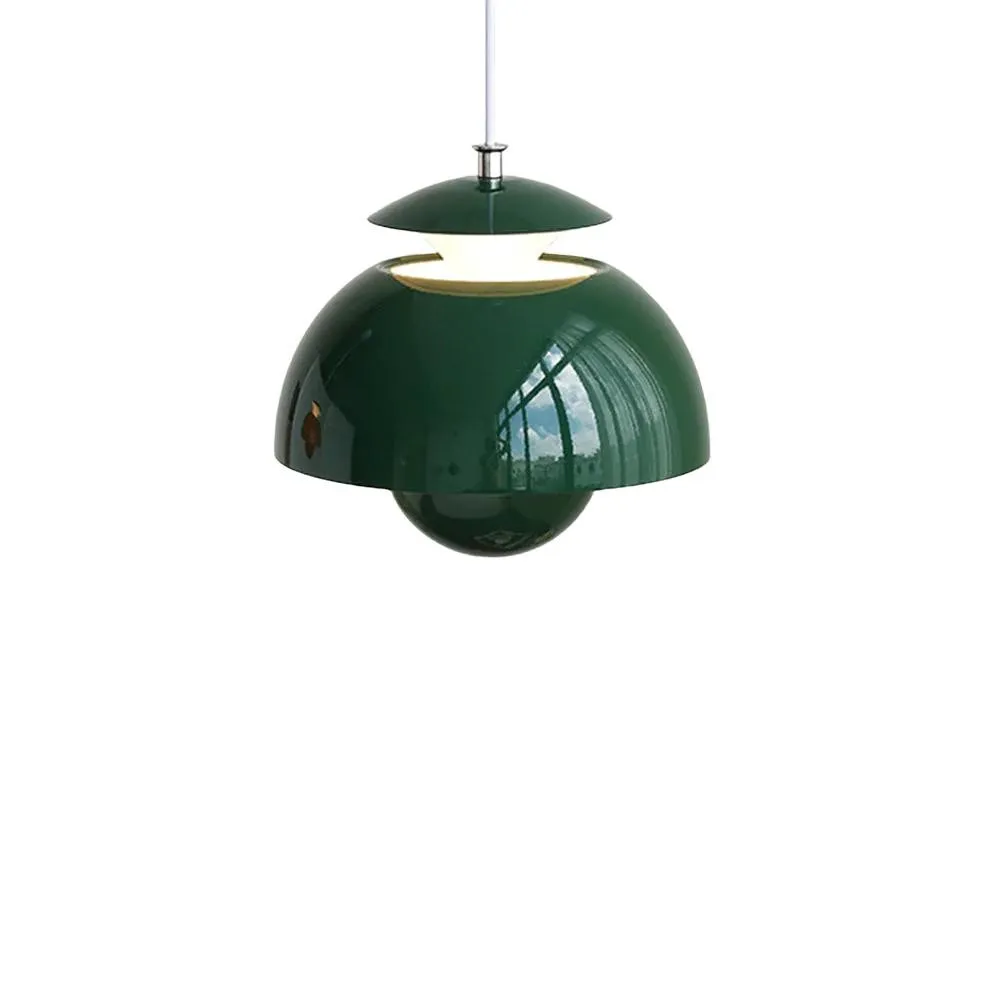 Scandinavian Metal Flower Pendant Light - Living Room Fixture S97