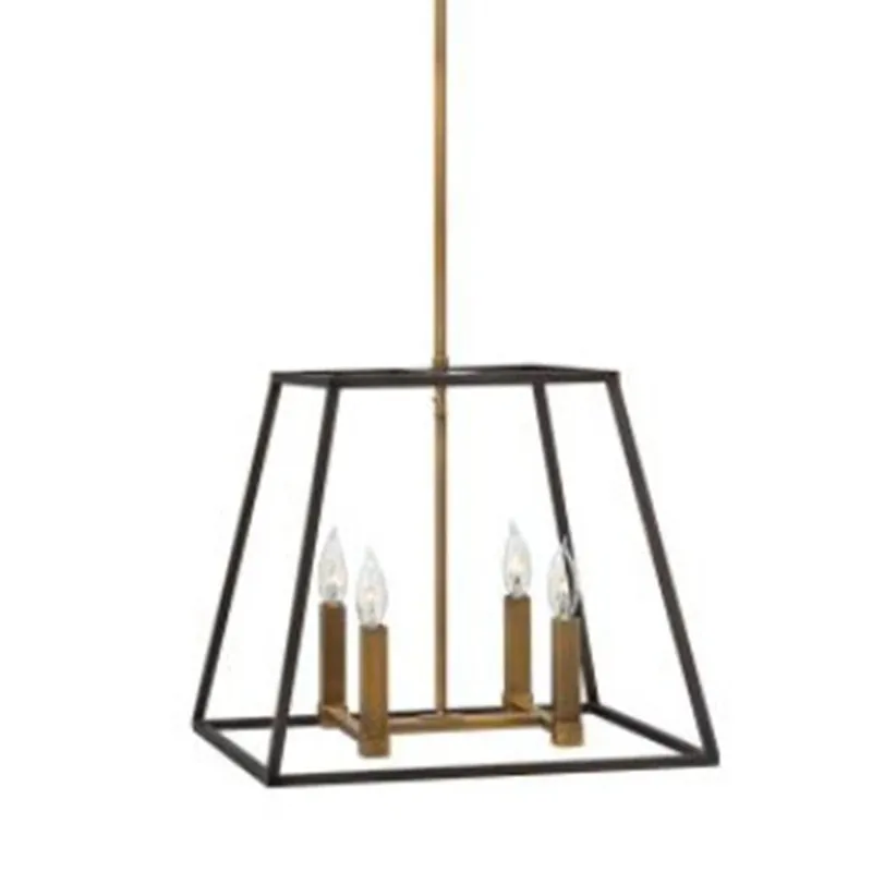 Trapezium Cage Pendant Light