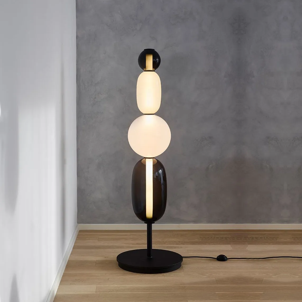 Nordic Minimalist Creative Luxury Gourd Glass Table Lamp M382