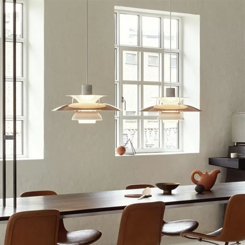 Danish Multi-layer Metal Pendant Light S107