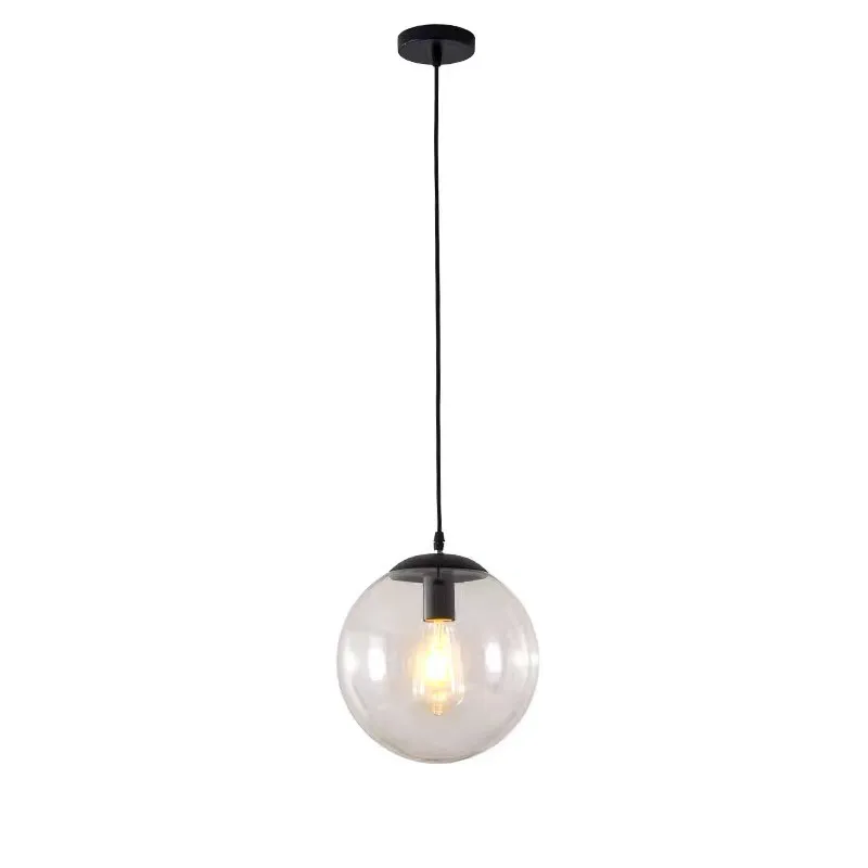 Glass Ball Pendant Light