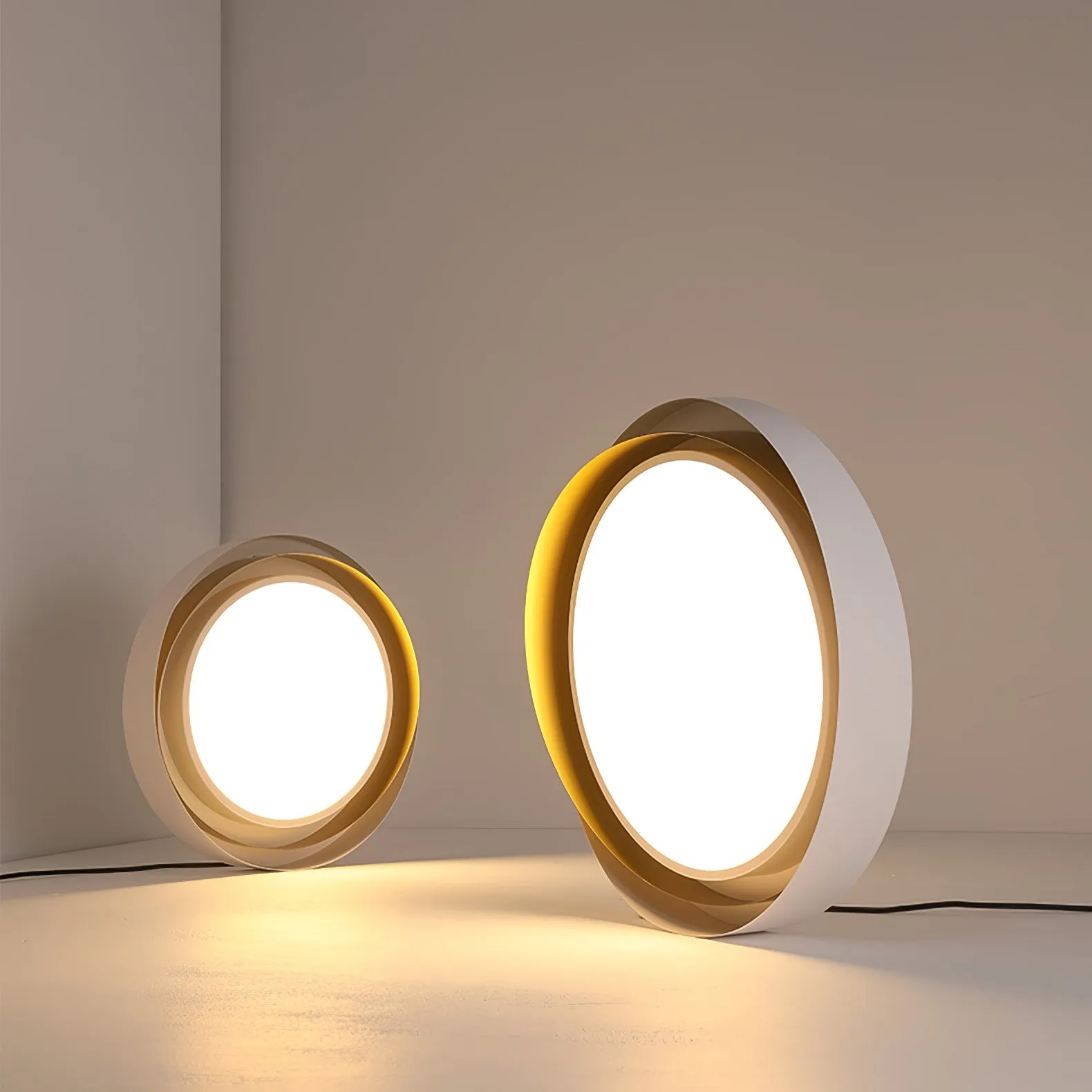 Nordic Style Modern Minimalist Wave Pattern Ceiling Lamp M424