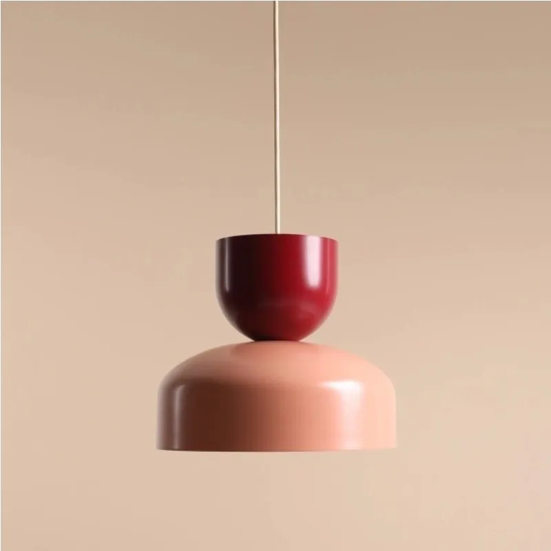 Modern Dual‑Shade Pendant Lamp With Scandinavian Style S227
