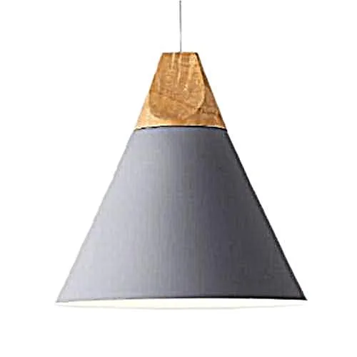 Connell Coned Woody Pendant Lamp
