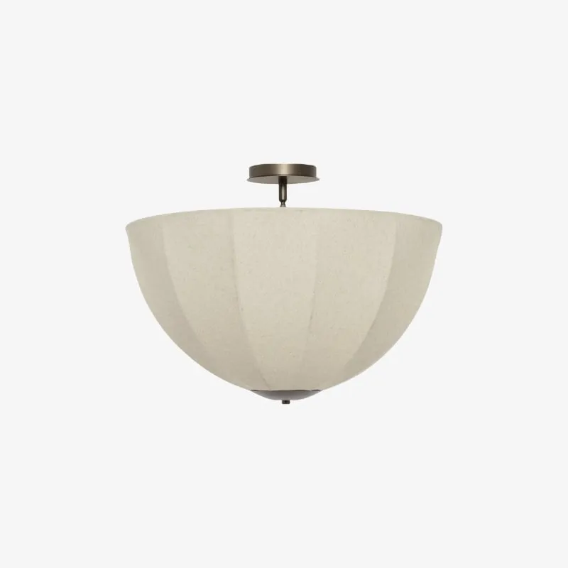 Lumarys Pendant Light - Botanical Inspired Linen Shade for Living Room T658