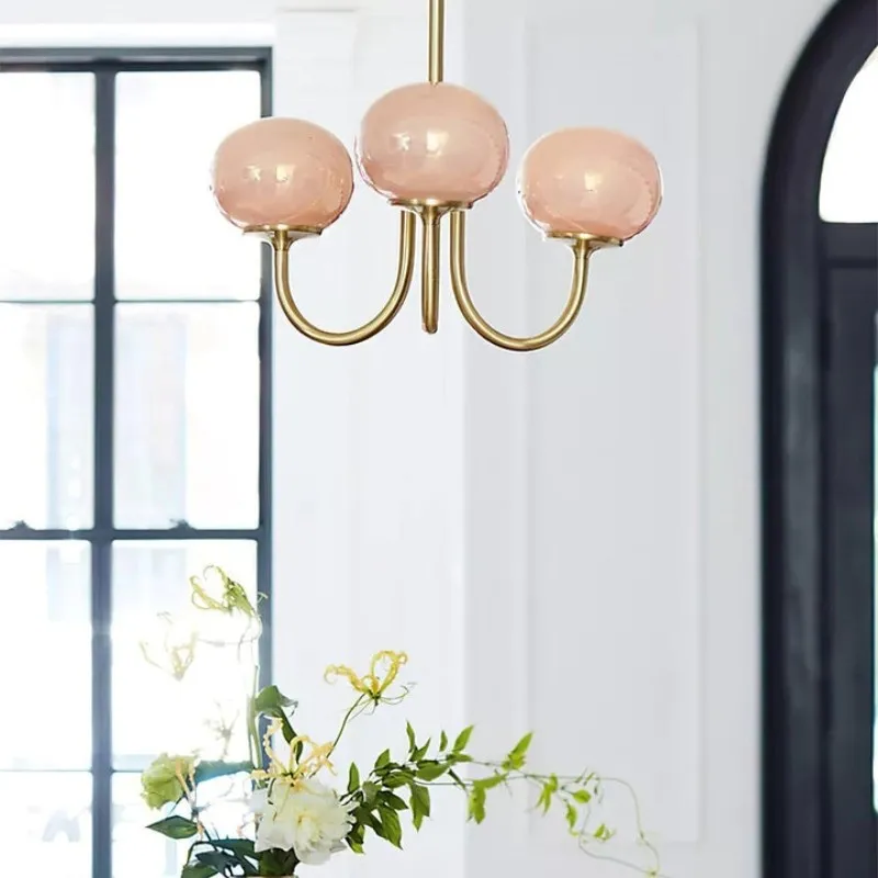 Bauhaus Glass Ball Marshmallow Chandelier S200