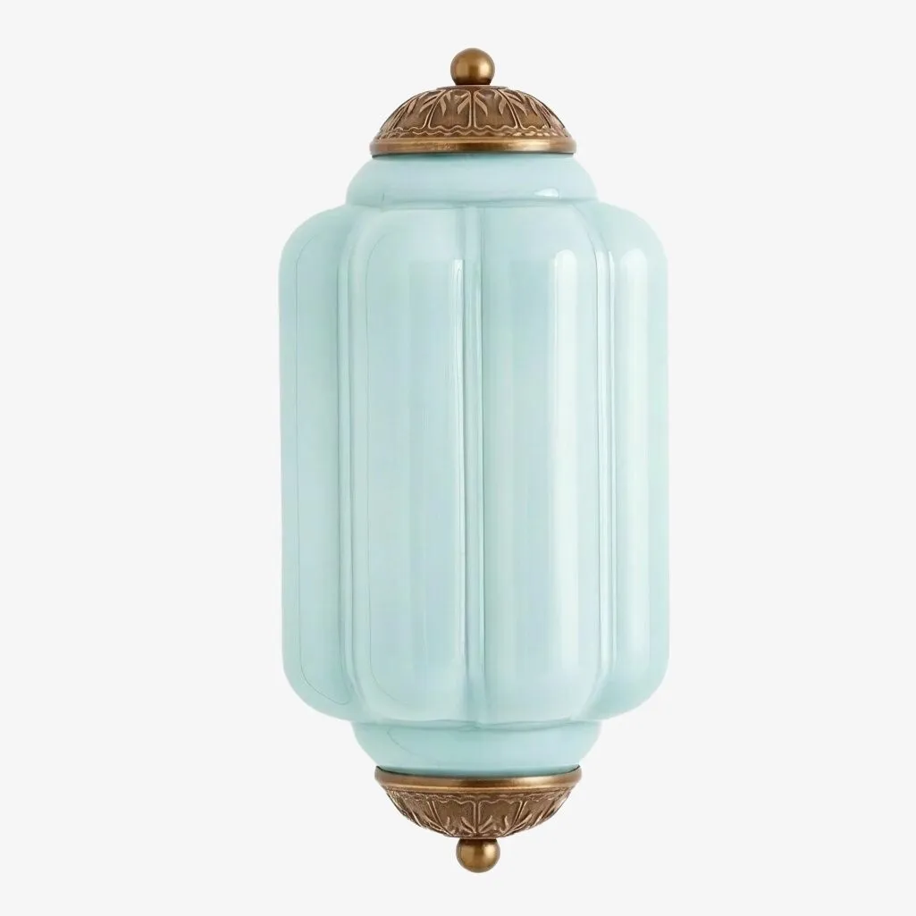 Eloise Elegant Glass Wall Sconce - Vintage Lighting for Bedroom T290