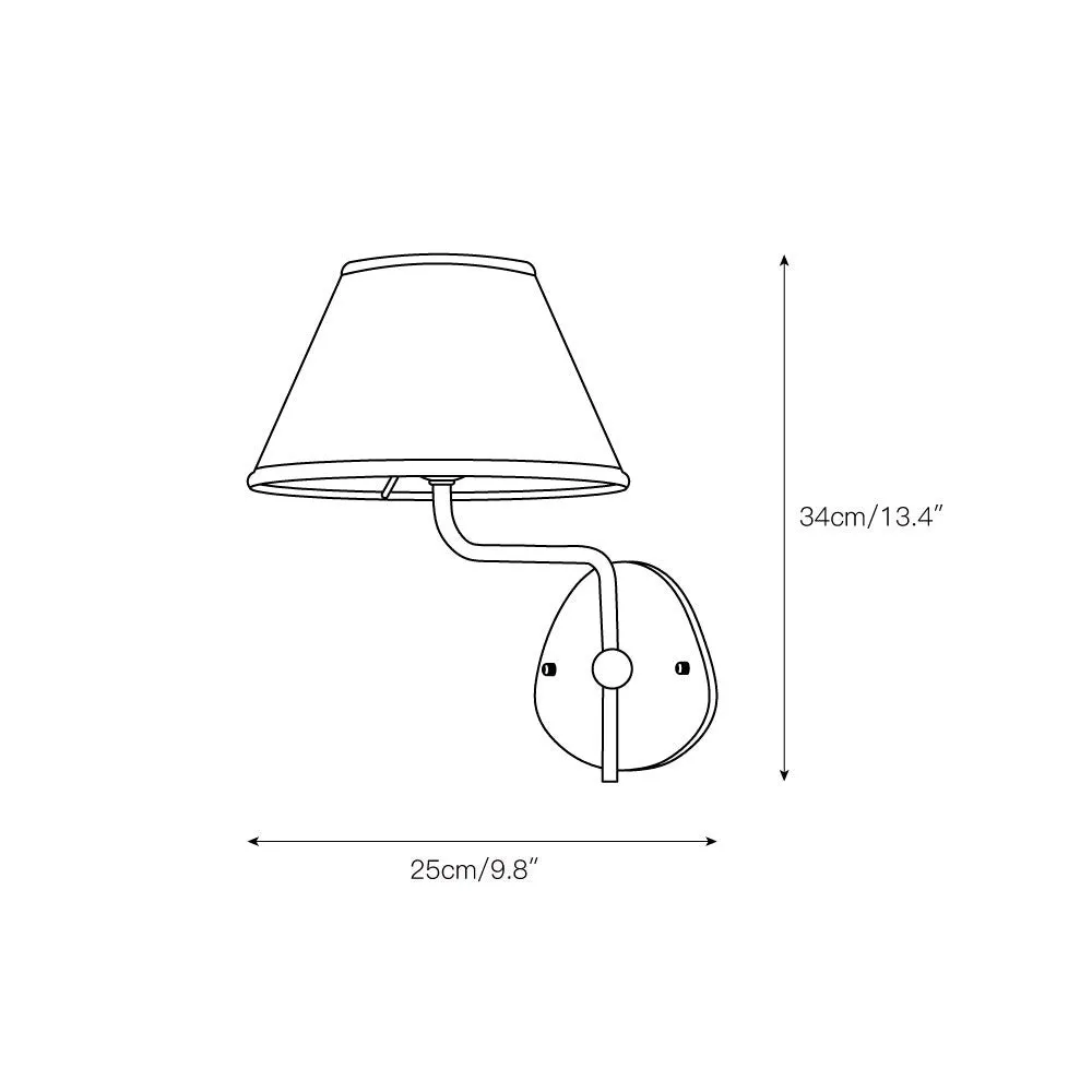 Kulo Sleek Metal Wall Lamp – Contemporary Design for Living Room & Hallway T425