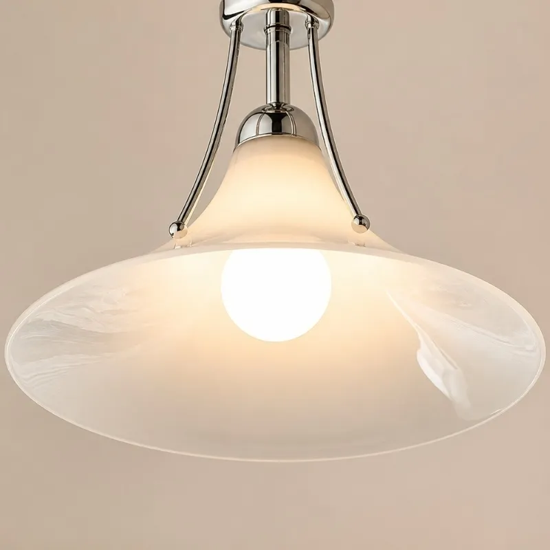 Kallera Magnolia Ceiling Light - Gradient Design Lampshade for Bedroom and Hallway T2269